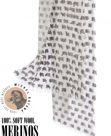 Палантин Унисекс CutT.W100_24DMW-11.1/GR